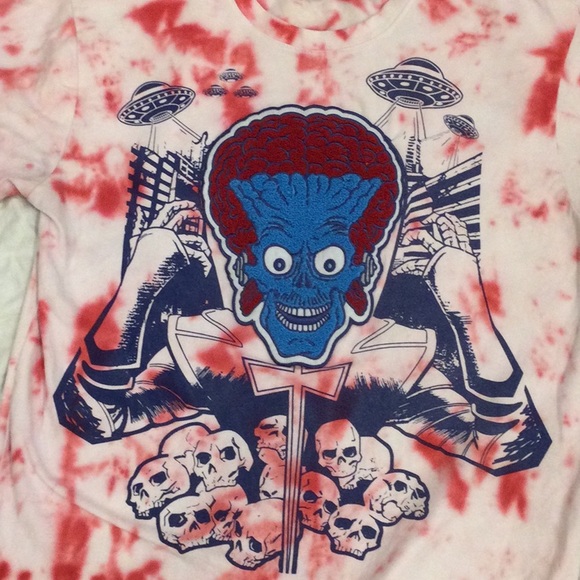 Hudson Outerwear Skull Brain Tshirt Size Small Mens - Picture 3 of 8
